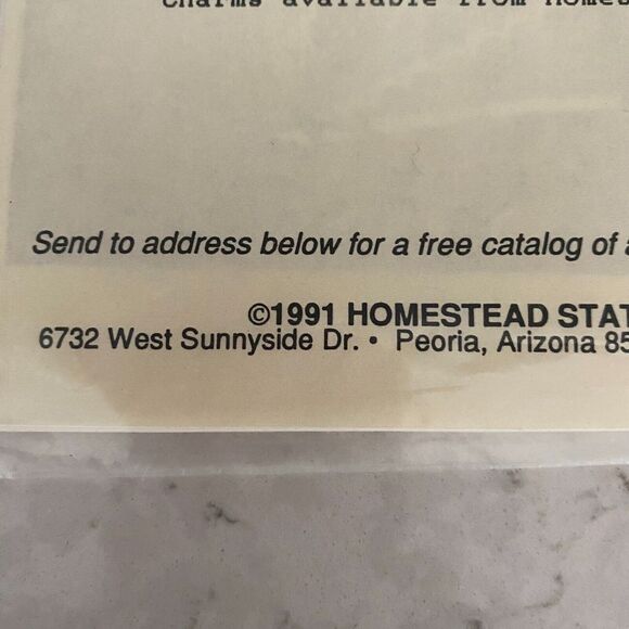 Crazy Quilting 1991 Homestead Station Quilt Pattern Instruction Sheet - Picture 4 of 5